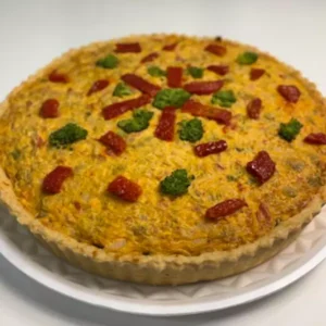 Quiche Brócolis e Tomate Seco 2kg